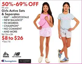 Boscov's Girls Active Sets & Separates offer