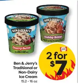 Weis Markets Ben & Jerry's Traditional or Non-Dairy Ice Cream offer