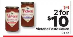 Weis Markets Victoria Pasta Sauce offer