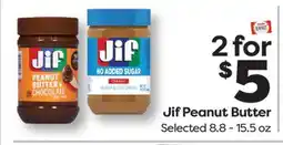 Weis Markets Jif Peanut Butter offer