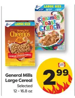 Weis Markets General Mills Large Cereal offer