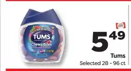 Weis Markets Tums offer