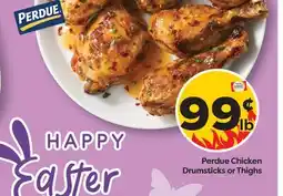 Weis Markets Perdue Chicken Drumsticks or Thighs offer