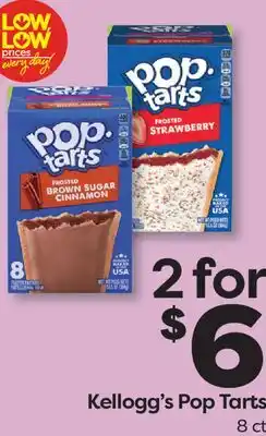 Weis Markets Kellogg's Pop Tarts offer