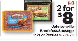 Weis Markets Johnsonville Breakfast Sausage Links or Patties offer