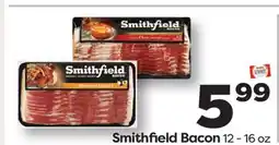 Weis Markets Smithfield Bacon offer