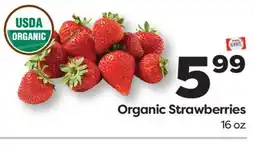 Weis Markets Organic Strawberries offer