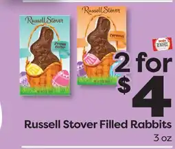 Weis Markets Russell Stover Filled Rabbits offer