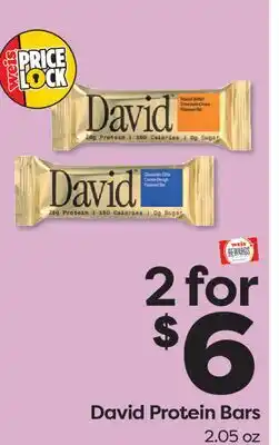 Weis Markets David Protein Bars offer