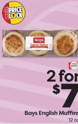 Weis Markets Bays English Muffins offer