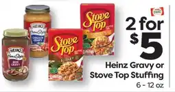 Weis Markets Heinz Gravy or Stove Top Stuffing offer