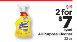 Weis Markets Lysol All Purpose Cleaner offer