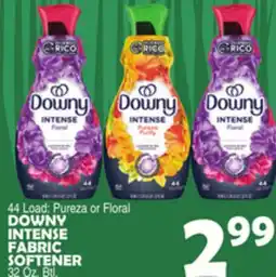 Bravo Supermarkets DOWNY INTENSE FABRIC SOFTENER offer