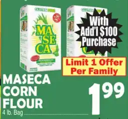 Bravo Supermarkets MASECA CORN FLOUR offer