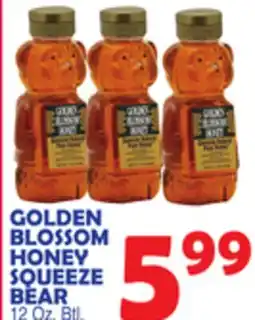Bravo Supermarkets GOLDEN BLOSSOM HONEY SQUEEZE BEAR offer