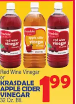 Bravo Supermarkets KRASDALE APPLE CIDER VINEGAR offer