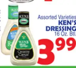Bravo Supermarkets KEN'S DRESSING offer