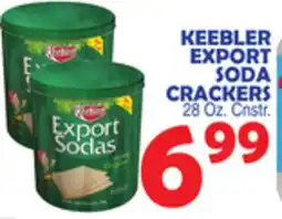 Bravo Supermarkets KEEBLER EXPORT SODA CRACKERS offer