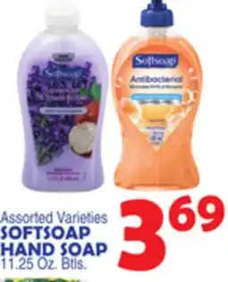 Bravo Supermarkets SOFTSOAP HAND SOAP offer