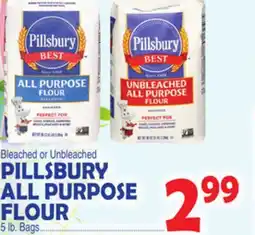 Bravo Supermarkets PILLSBURY ALL PURPOSE FLOUR offer