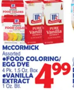 Bravo Supermarkets MCCORMICK offer