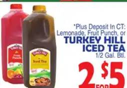 Bravo Supermarkets TURKEY HILL ICED TEA offer