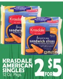 Bravo Supermarkets KRASDALE AMERICAN SINGLES offer