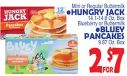 Bravo Supermarkets HUNGRY JACK, 14.1-14.8 Oz. Box offer