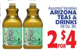Bravo Supermarkets ARIZONA TEAS & DRINKS offer