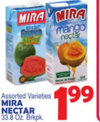 Bravo Supermarkets MIRA NECTAR offer