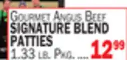 Bravo Supermarkets SIGNATURE BLEND PATTIES offer