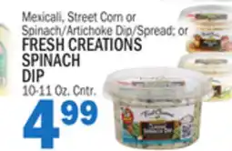 Bravo Supermarkets FRESH CREATIONS SPINACH DIP offer