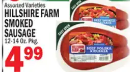 Bravo Supermarkets HILLSHIRE FARM SMOKED SAUSAGE offer