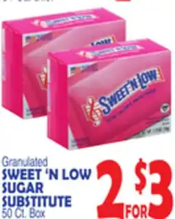 Bravo Supermarkets SWEET'N LOW SUGAR SUBSTITUTE offer