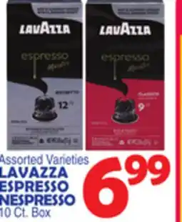 Bravo Supermarkets LAVAZZA ESPRESSO NESPRESSO offer