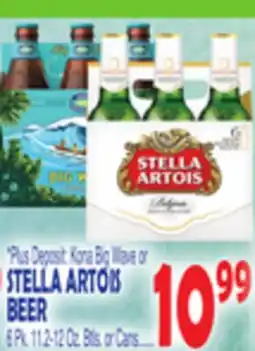 Bravo Supermarkets STELLA ARTOIS BEER offer