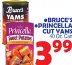 Bravo Supermarkets BRUCE'S, PRINCELLA CUT YAMS offer