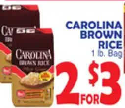 Bravo Supermarkets CAROLINA BROWN RICE offer