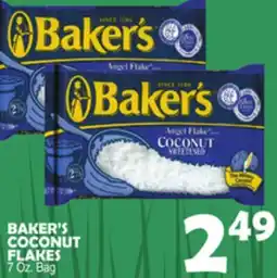 Bravo Supermarkets BAKER'S COCONUT FLAKES offer