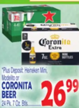 Bravo Supermarkets CORONITA BEER offer