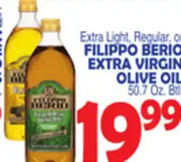 Bravo Supermarkets FILIPPO BERIO EXTRA VIRGIN OLIVE OIL offer