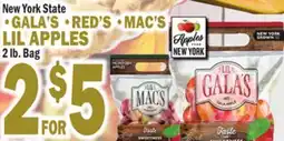 Bravo Supermarkets GALA'S •RED'S •MAC'S LIL APPLES offer
