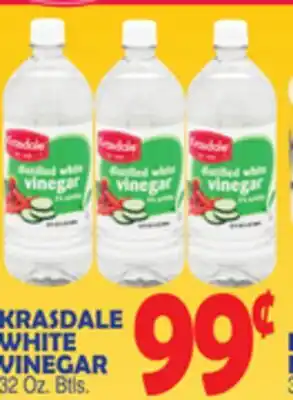 Bravo Supermarkets KRASDALE WHITE VINEGAR offer