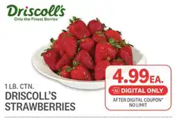 Kings Food Markets DRISCOLL'S STRAWBERRIES offer