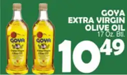 Bravo Supermarkets GOYA EXTRA VIRGIN OLIVE OIL offer