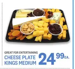 Kings Food Markets CHEESE PLATE KINGS MEDIUM offer