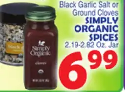 Bravo Supermarkets SIMPLY ORGANIC SPICES offer
