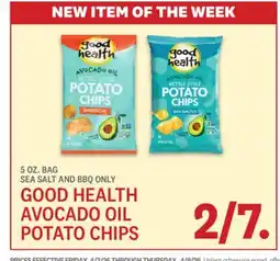 Kings Food Markets GOOD HEALTH AVOCADO OIL POTATO CHIPS offer
