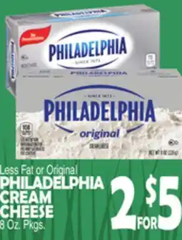 Bravo Supermarkets PHILADELPHIA CREAM CHEESE offer