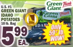 Bravo Supermarkets GREEN GIANT IDAHO POTATOES offer